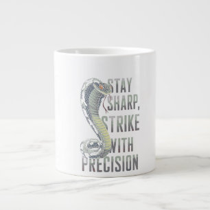 Caneca De Café Grande Mantenha-se firme, atreva com o Precision - Design