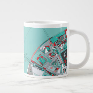 Caneca De Café Grande Mapa da Estrutura da Cidade de Londres
