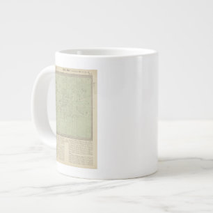 Caneca De Café Grande Mapa em estrela