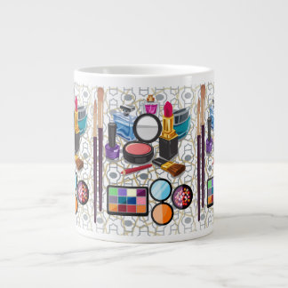 Caneca De Café Grande maquilhagem