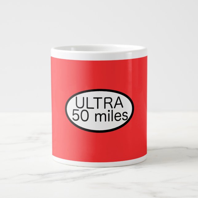 Caneca De Café Grande Maratona Ultra (Frente)