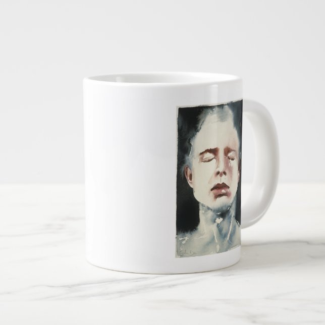 Caneca De Café Grande Marcas Distintivas 4 (Frente Esquerda)