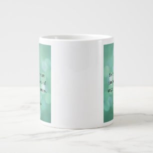 Caneca De Café Grande Marcus Aurelius: Conquiste a raiva, encontre a paz