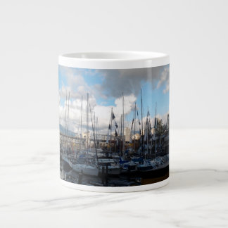 Caneca De Café Grande Marina da Ilha Granville
