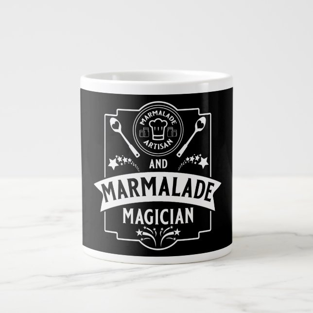 Caneca De Café Grande Marmalade Jam (Frente)