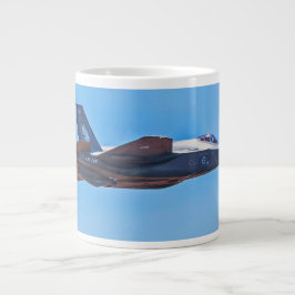 Caneca De Café Grande Martin F- 35A Relâmpago II Bloqueado