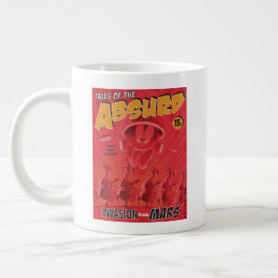 Caneca De Café Grande MARVIN, A Invasão Retroativa MARTIAN™ Da Mars Comi