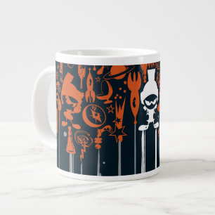 Caneca De Café Grande MARVIN AS Armas MARTIAN™ de Destruição Maciça