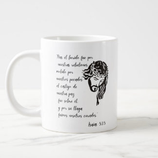 Caneca De Café Grande "Mas Dios muestra su amor para con nosotros, en qu