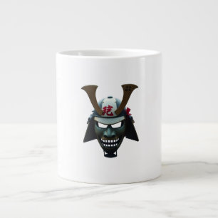 Caneca De Café Grande Máscara de samurai
