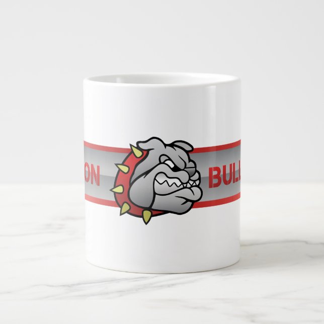 Caneca De Café Grande Mason Bulldog #4 (Frente)