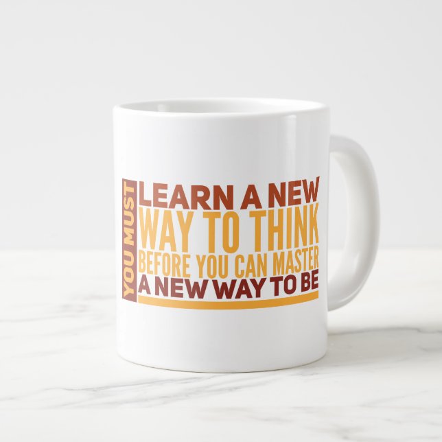 Caneca De Café Grande Master Jumbo Mug (Frente Esquerda)