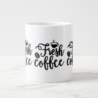 Caneca De Café Grande Mata fresca de café
