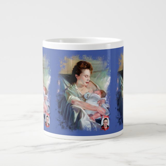Caneca De Café Grande Maternidad (Frente)