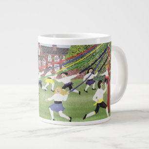 Caneca De Café Grande Maypole Dancing 1991