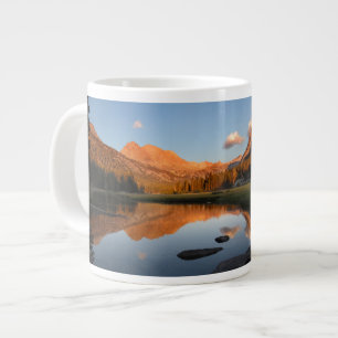 Caneca De Café Grande McClure Meadow Sunset Alpenglow - Trilha de John M