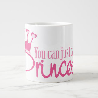 Caneca De Café Grande Me Chame De Princesa