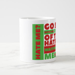 Caneca De Café Grande Me Odeio? - Jumbo Mug