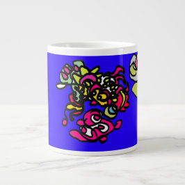 Caneca De Café Grande Medusas dançantes