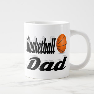 Caneca De Café Grande Meia-Pai de basquete - Mug gigante de café