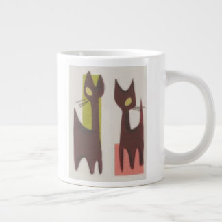 Caneca De Café Grande Meio século Picasso Cat Mug