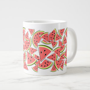Caneca De Café Grande Melancia