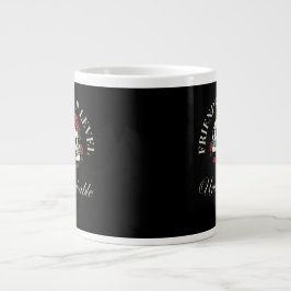Caneca De Café Grande Melhor Amigo, Nível de Amizade: Inquebrantável, am