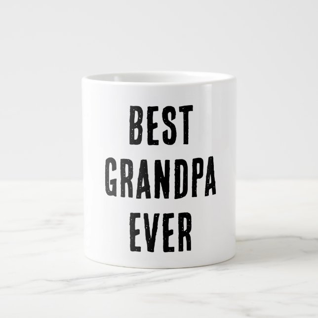 Caneca De Café Grande Melhor avô de todos  (Frente)