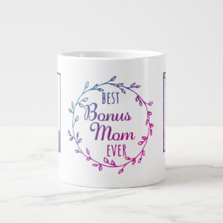 Caneca De Café Grande Melhor Bônus Mãe de Modelo de Fotografia Nunca