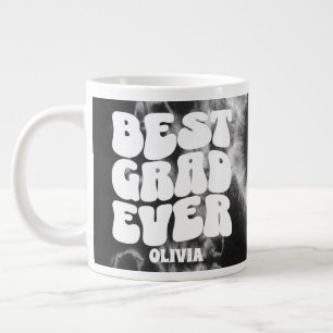 Caneca De Café Grande Melhor Formando Personalizado Cente Preto