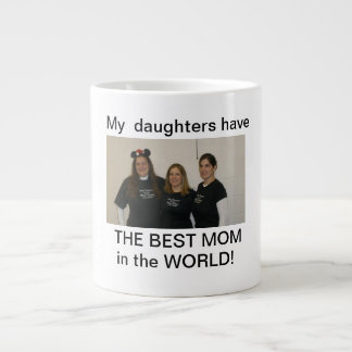 Caneca De Café Grande melhor mãe das filhas