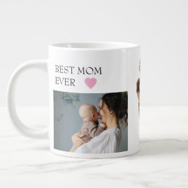 Caneca De Café Grande Melhor Mãe Nunca Personalizada Fotografia Mug