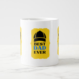 CANECA DE CAFÉ GRANDE MELHOR PAI DE TODOS OS MOMENTOS