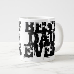 Caneca De Café Grande Melhor Pai Negrito Nunca