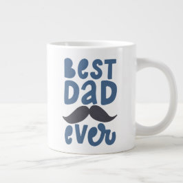 Caneca De Café Grande Melhor Pai Nunca