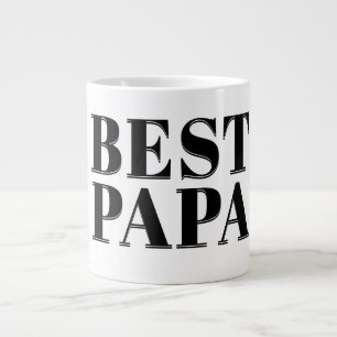 Caneca De Café Grande Melhor Papa