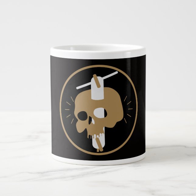 Caneca De Café Grande Melhores Scooters Pro Freestyle (Frente)