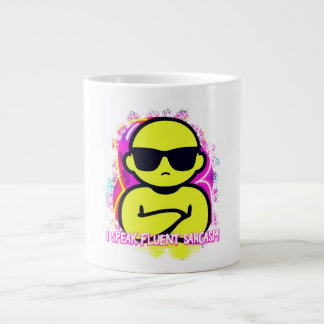 Caneca De Café Grande Meme de sarcasmo