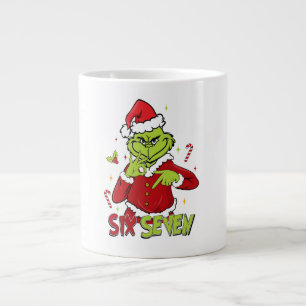Caneca De Café Grande Meme Divertido Seis Sete Natal   Viral 6 7 Signifi