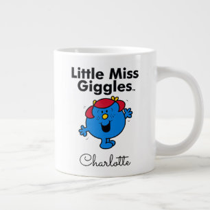 Caneca De Café Grande Menina Pequena Senhorita Giggles Gosta De Rir