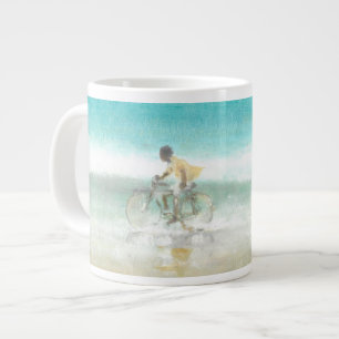 Caneca De Café Grande Menino na bicicleta 3