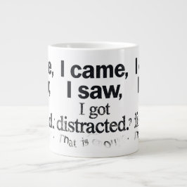 Caneca De Café Grande Mental Health Affirmation Self-Care Mug