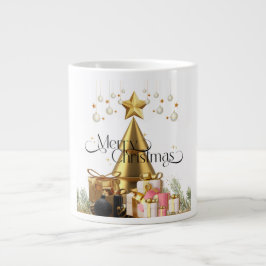 Caneca De Café Grande Merry Christmas Specialty Mug
