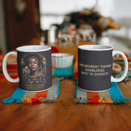 Caneca De Café Grande Mês da História Negra