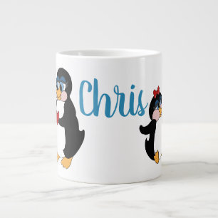 Caneca De Café Grande Meu pequeno pinguim