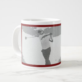 Caneca De Café Grande Meu Treinador de Golfe Favorito