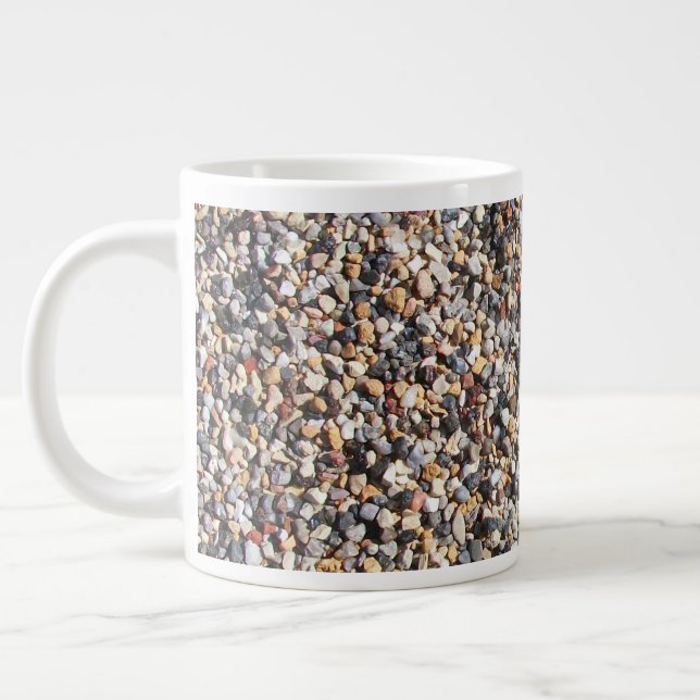 Caneca De Café Grande Milhares de pequenas rochas (Esquerda)