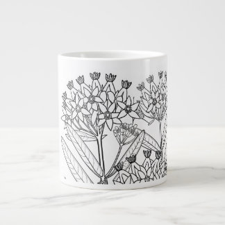 Caneca De Café Grande Milkweed - Asclepias syriaca - Planta Nativa