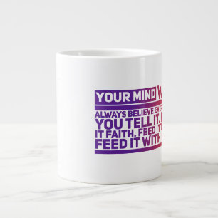 Caneca De Café Grande Mind Jumbo Mug