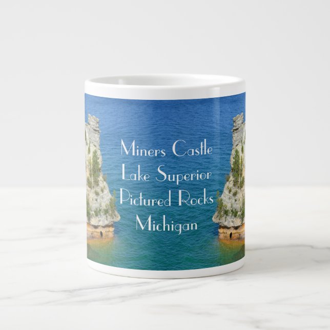 Caneca De Café Grande Miners Castle (Frente)